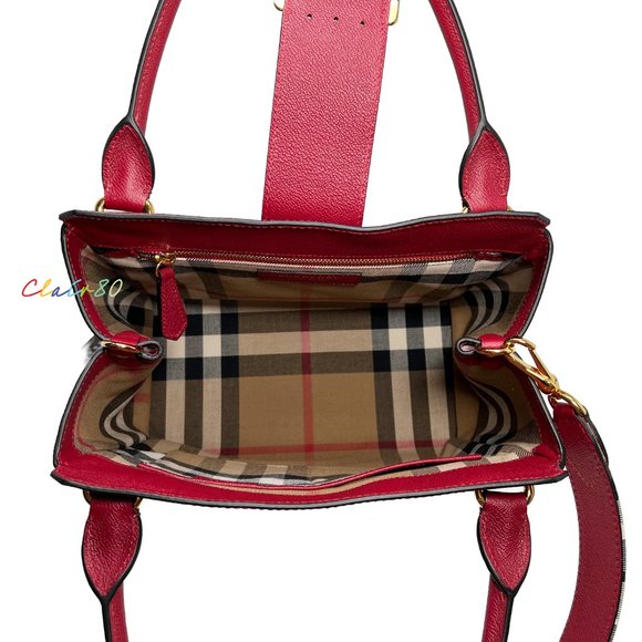 Burberry Medium Soft Grain Leather Buckle Shoulder Bag - Picture 6 of 11